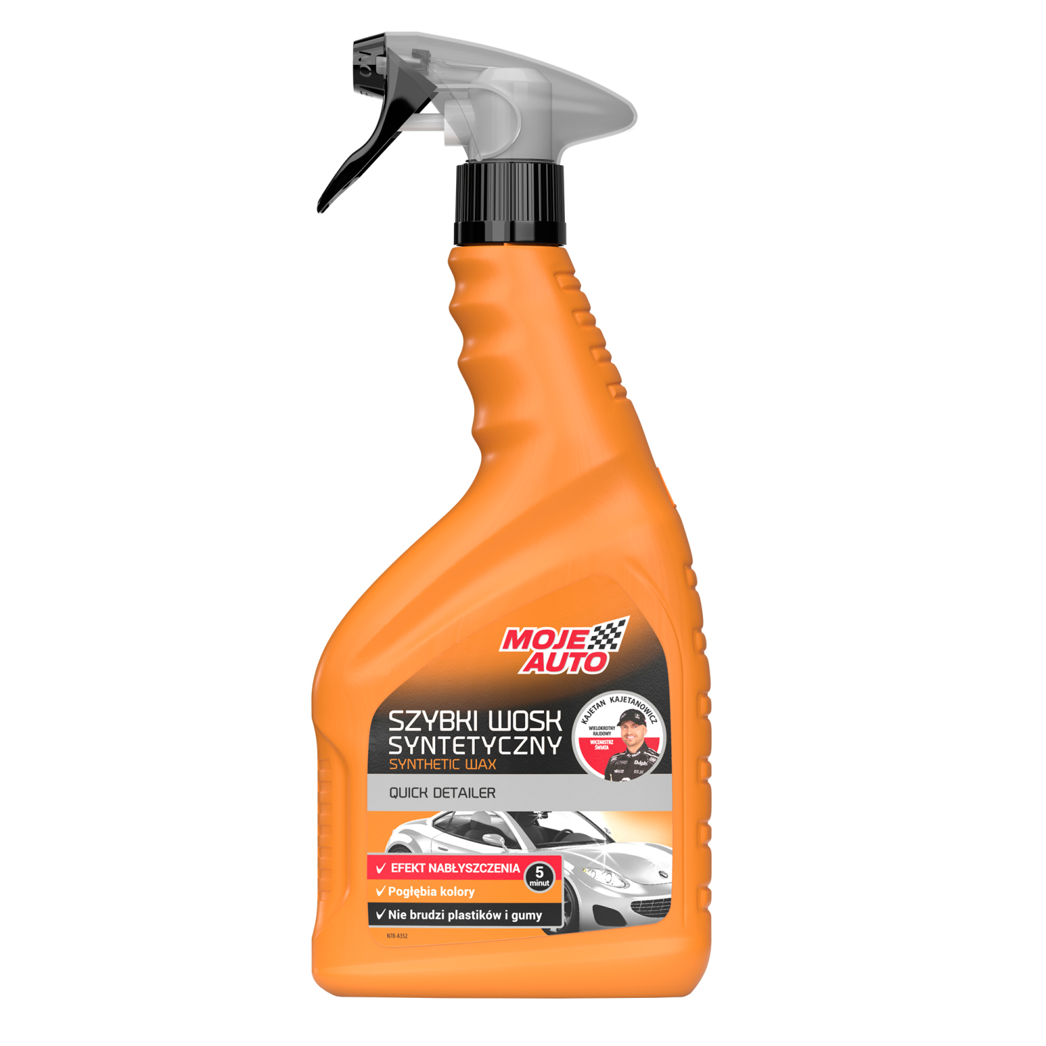 Szybki Wosk Syntetyczny Nabłyszczający Do Samochodu Moje Auto 750ml