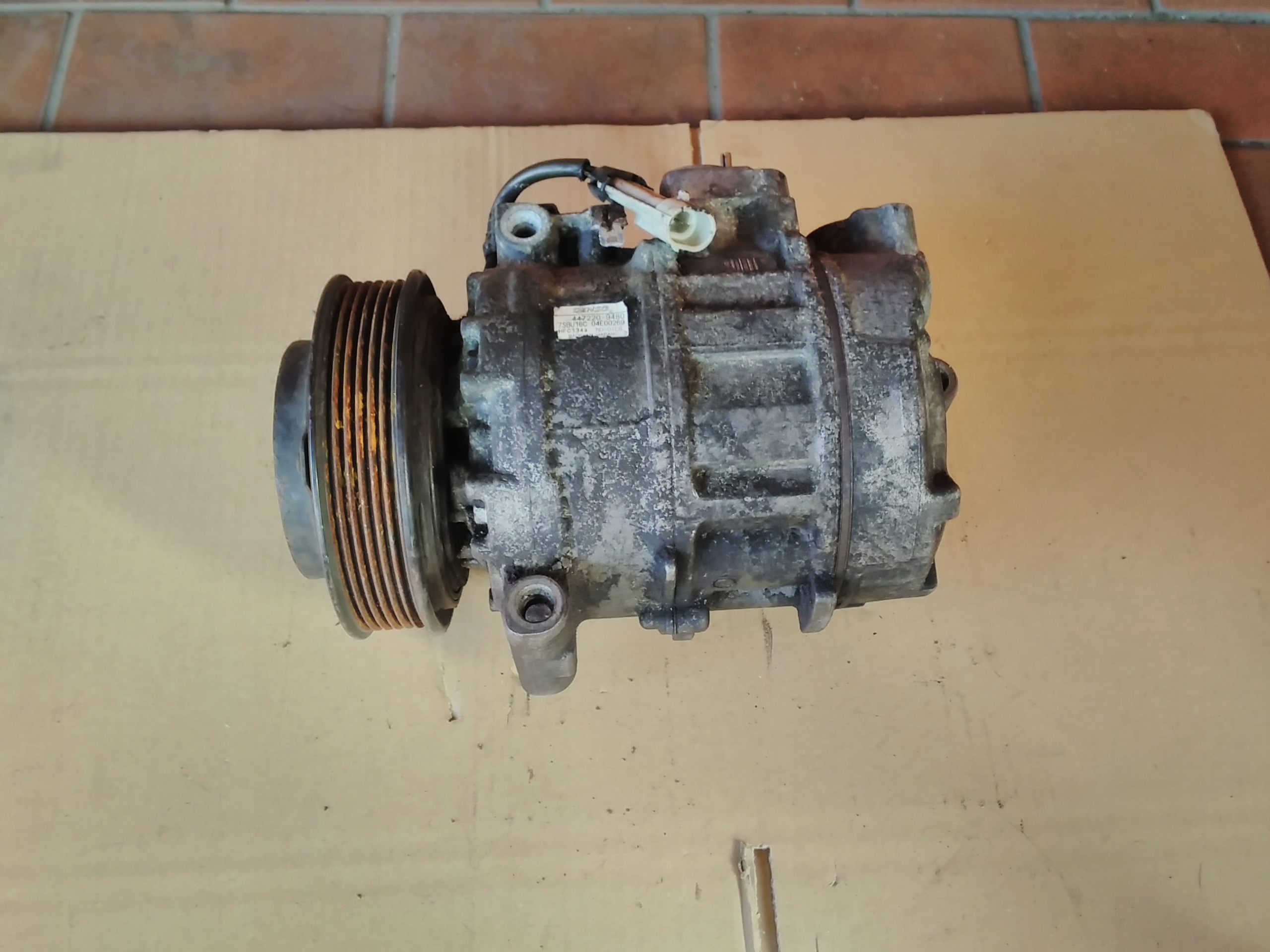 renault oe 447220-9480 компрессор кондиционера