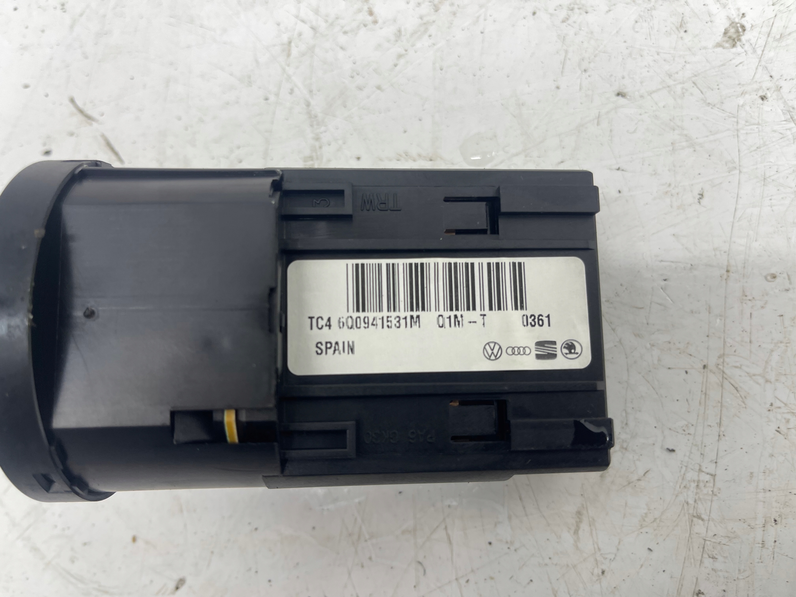 VW T5 switch switch of the lights control panel 6Q0941531M