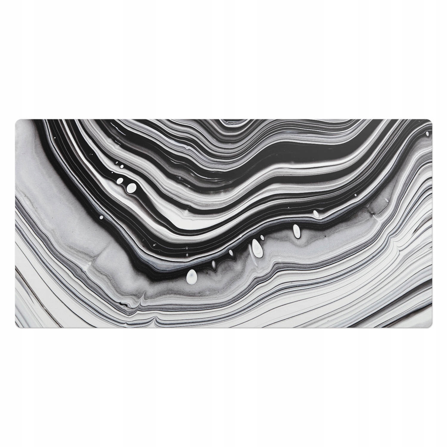 Odolná podložka pod vybavení pro hráče Vlny v abstraktním stylu 100 x 50 cm