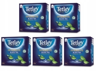 Herbata czarna Tetley Intensive Black 500szt