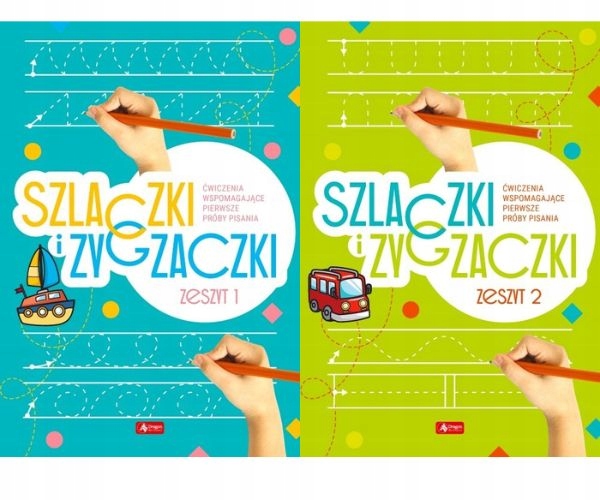 

Szlaczki i zygzaczki Pakiet 2w1 Kaligrafia pisanie
