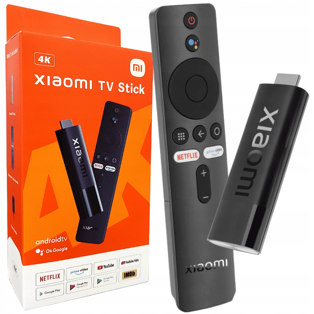 

Odtwarzacz 4K Xiaomi Tv Stick 8 Gb multimedialny