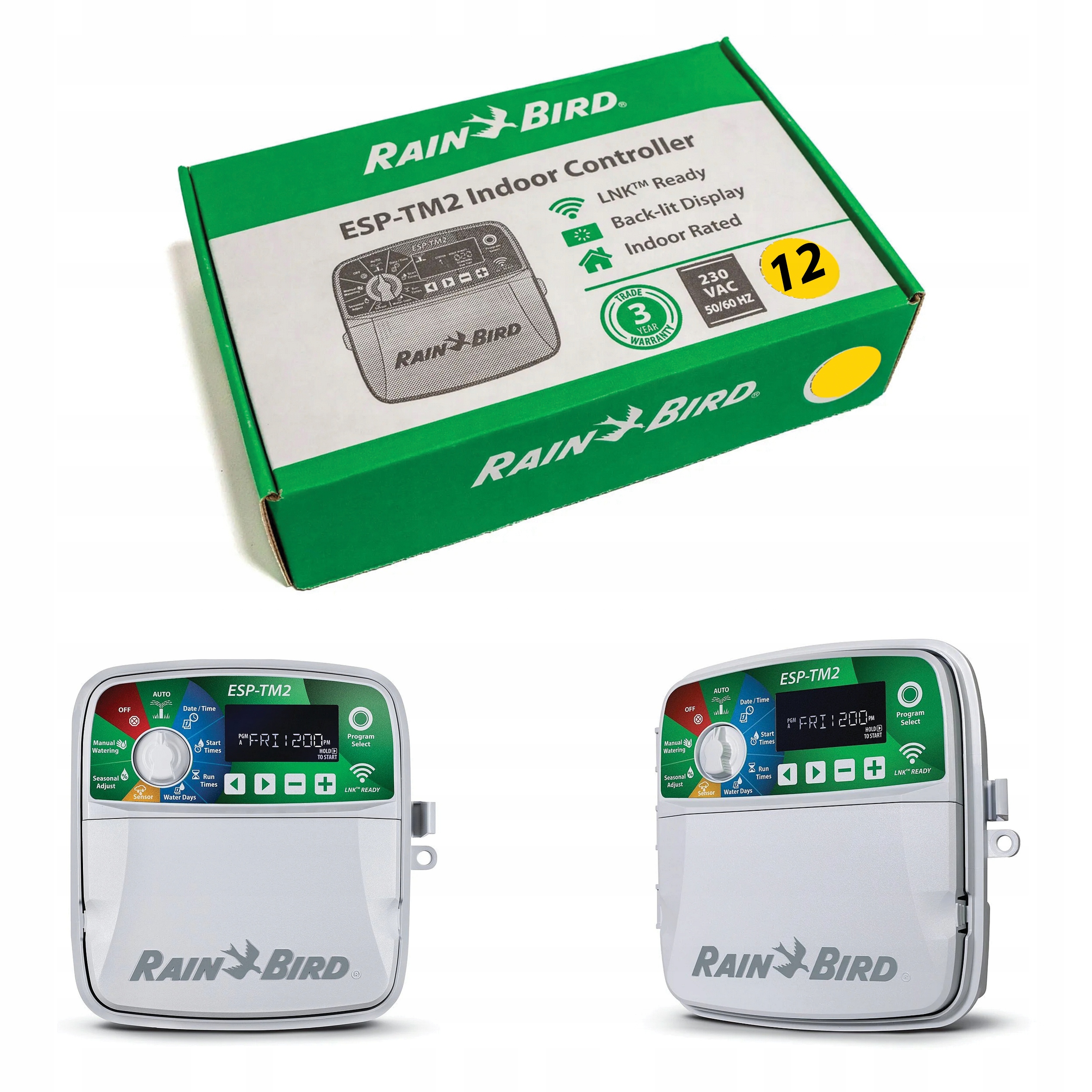 Sterownik ESP-TM2 TM2 Rain Bird Wewnętrzny 12 sekcji Z Możliwością Wi-fi