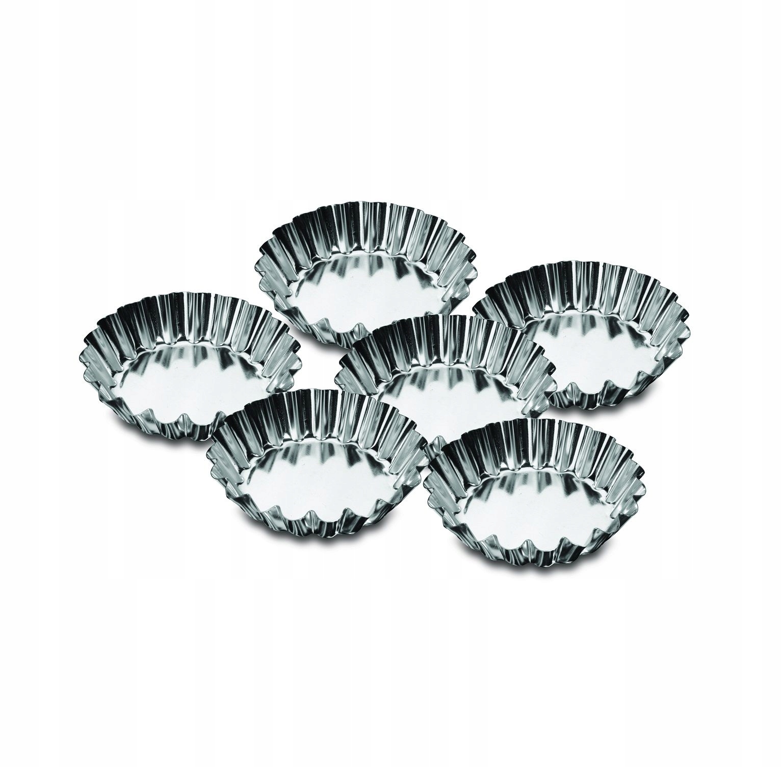 

Foremki metalowe do tartaletek 9 cm, 6 szt.