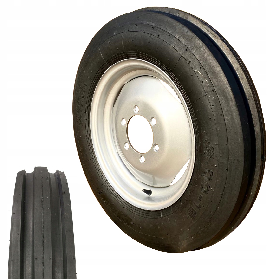 Kompletné Koleso Pneumatika Duša Ráfik Ursus C-360 C-330 MF3 255 6.00X16 8PR