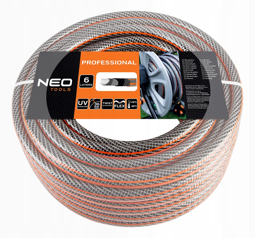 Hadice 3/4 20 m 6-vrstvá Neo Professional