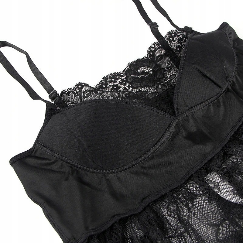 KOSZULA NOCNA PLUS SIZE DELIKATNA SEXI PIĘKNA 5XL Cechy dodatkowe brak