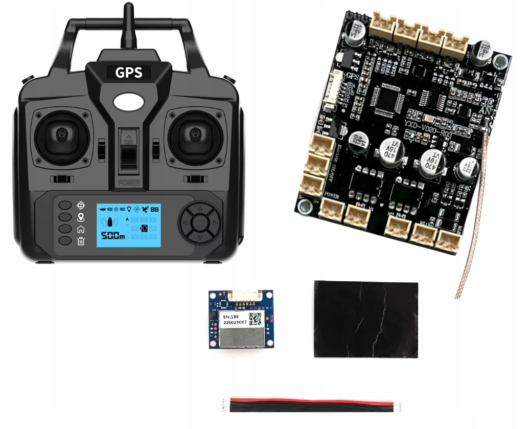 Płyta Główna Pilot Łódki Zanętowej Flytec V020