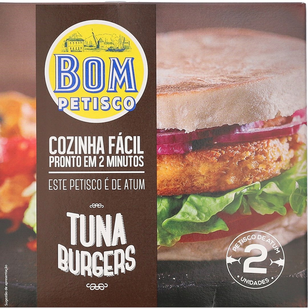 6x Burgery Z Tuńczyka (2 x 75 g) 150 g Bom Petisco