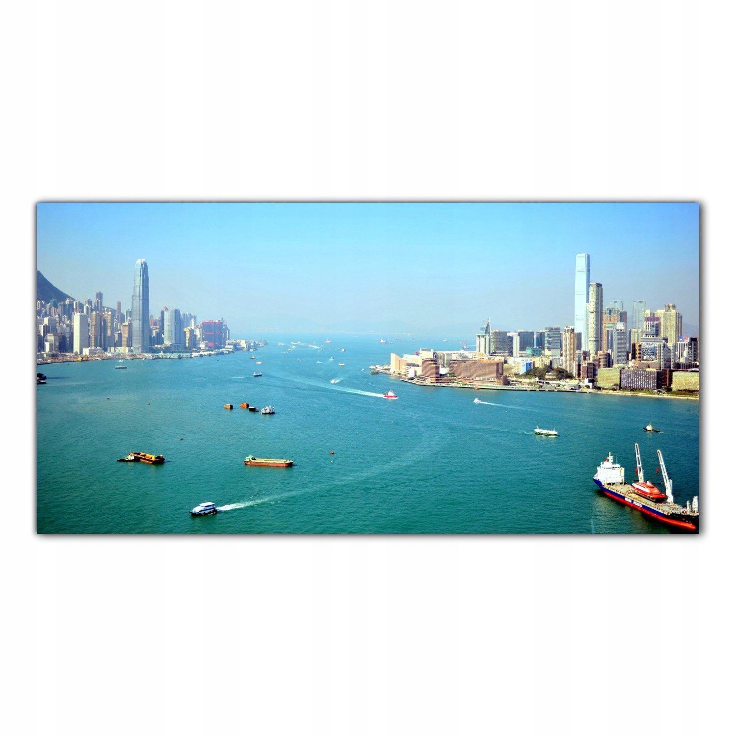 

Obraz Szklany Foto-obraz Hong Kong Miasto 120x60
