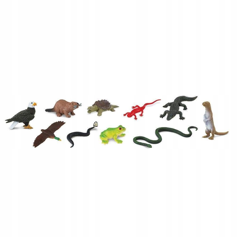RZECZNE ZWIERZĘTA ZESTAW MAŁE FIGURKI Safari LTD