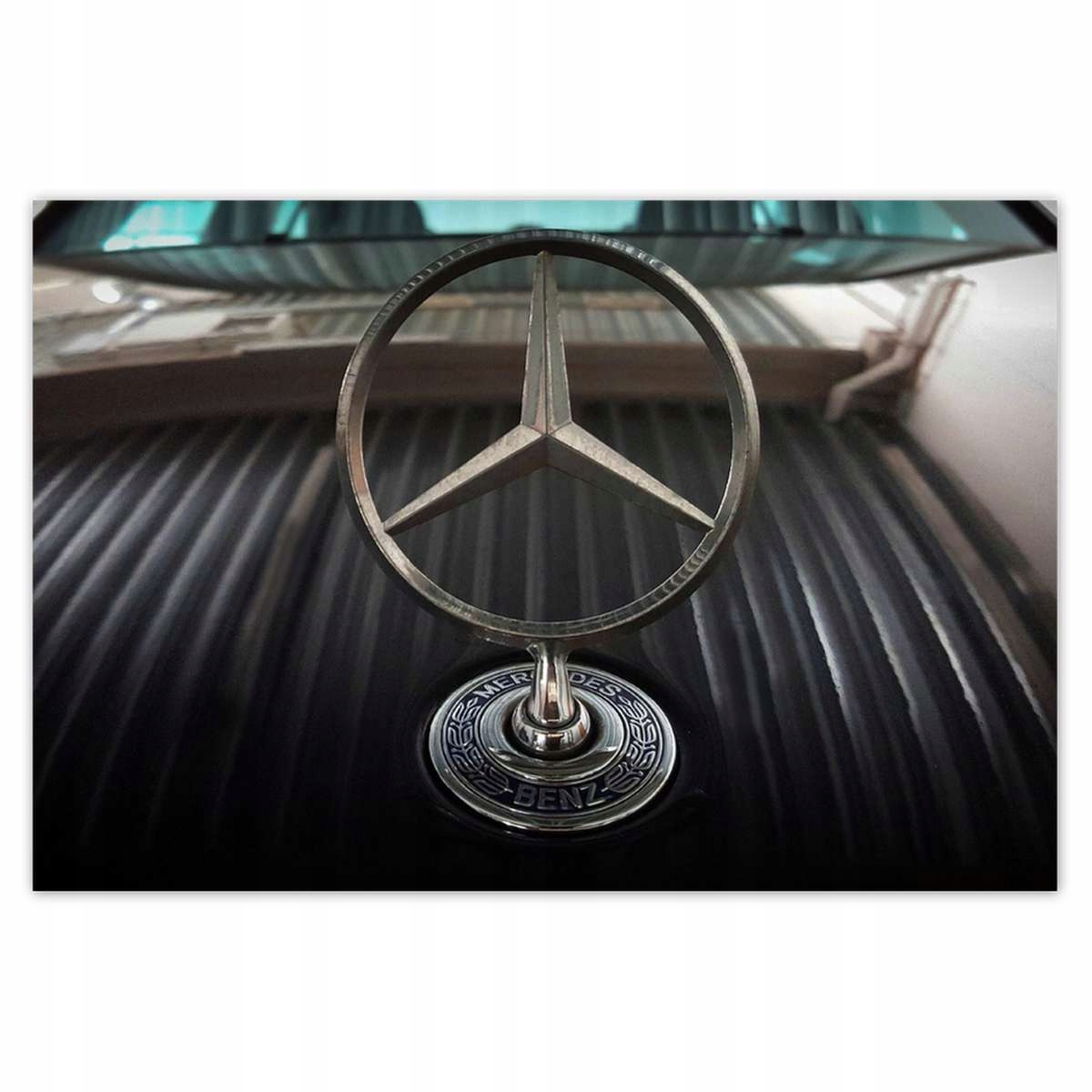 Plakáty 200x135 Známka Mercedesu