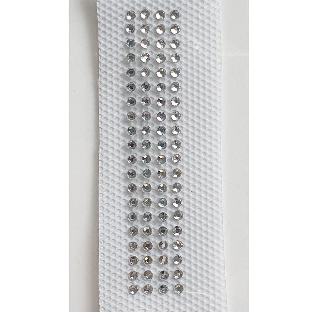 Naprasowanka na odzież z cyrkoniami - Litera duża do personalizacji I