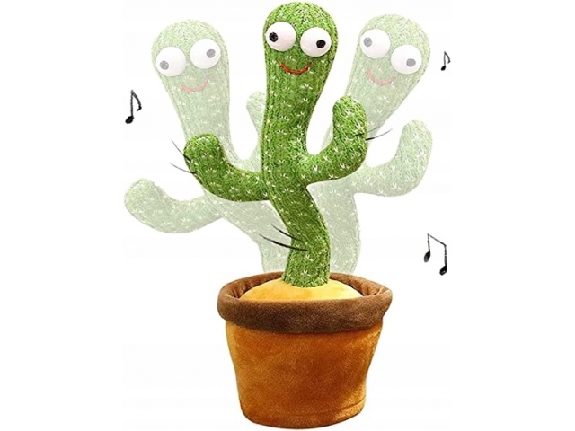 

Śpiewający i Tańczący Kaktus interaktywny Cypis