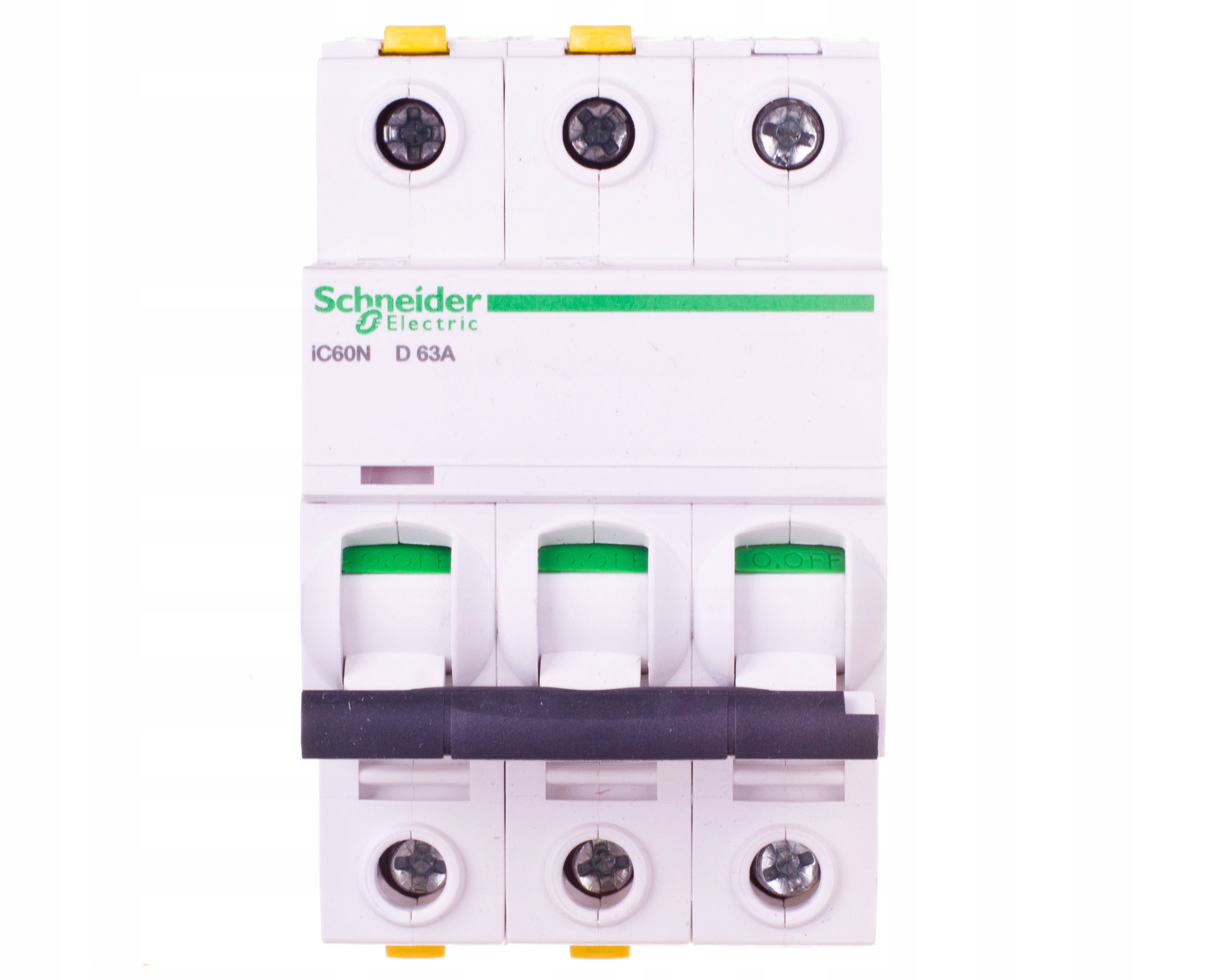Schneider Electric Wyłącznik nadprądowy Acti9 iC60N-D63-3 D 63A A9F05363