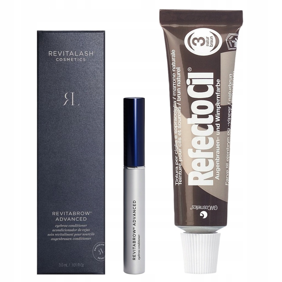 Revitalash RevitaBrow odżywka do brwi 3,0ml Henna 3 Natural Brown 15ml