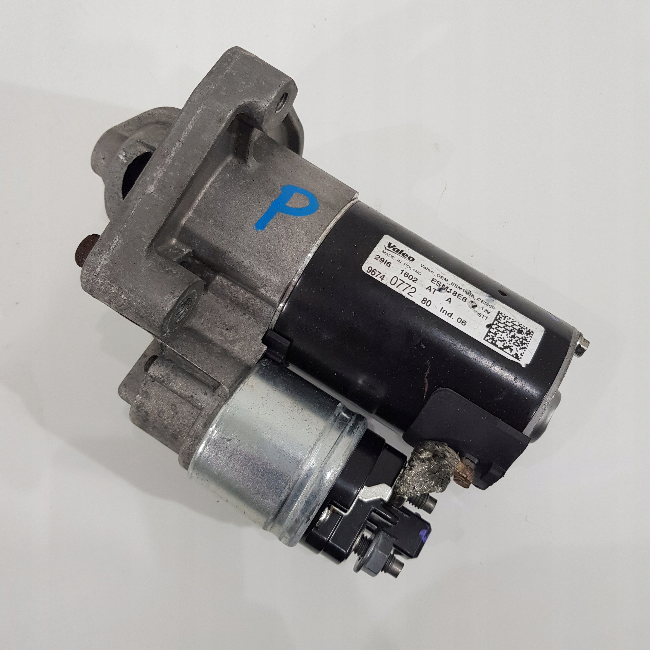 starter PEUGEOT CITROEN 1.2 1.6 THP 9674077280