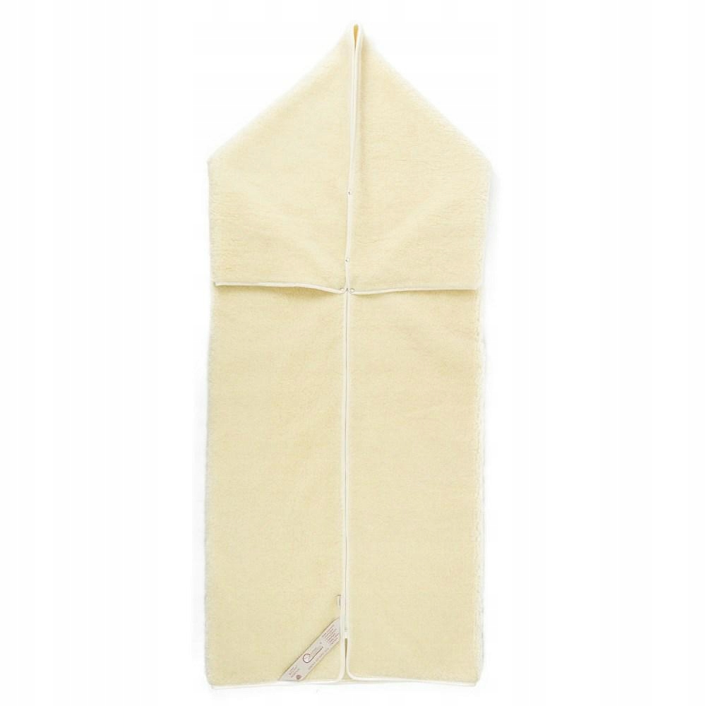 Vlněné kimono merino 160x200 Krémové přírodní rehabilitační výrobky
