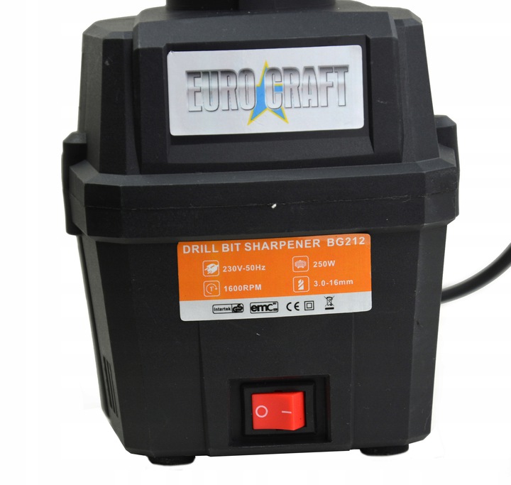 OSTRZAŁKA DO WIERTEŁ +2X GŁOWICA 3-16MM 2X KAMIEŃ Kod producenta Wiertła