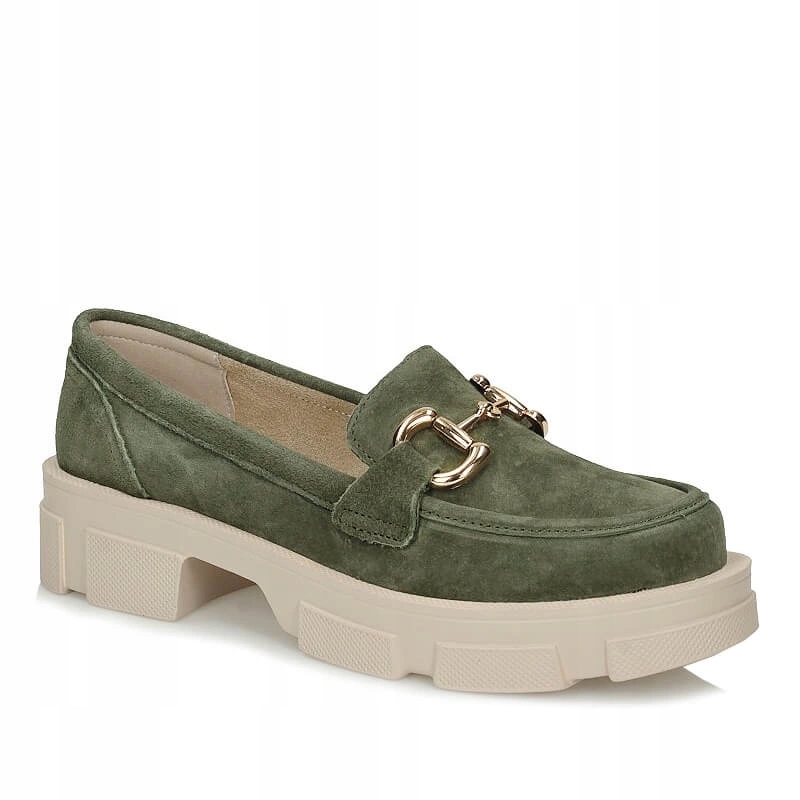 Semišové polobotky mokasíny Filippo DP6100/24 Kh