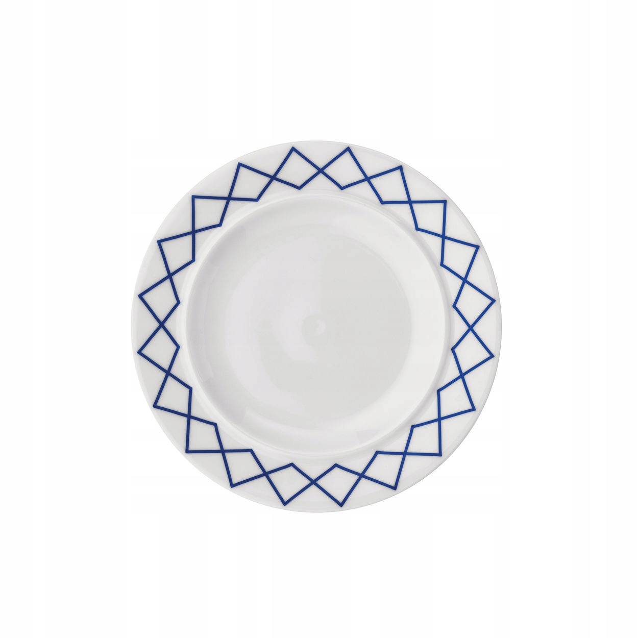 Alessi La Bella Tavola Dezertný tanier 20 cm 4 Ks Biely Zdobený