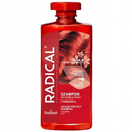 RADICAL SZAMPON 400ml WŁOSY FARBOWANE I Z PASEMKAM