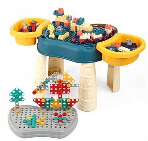 WIELOFUNKCYJNY STÓŁ DO ZABAW DLA DZIECI 5 W 1