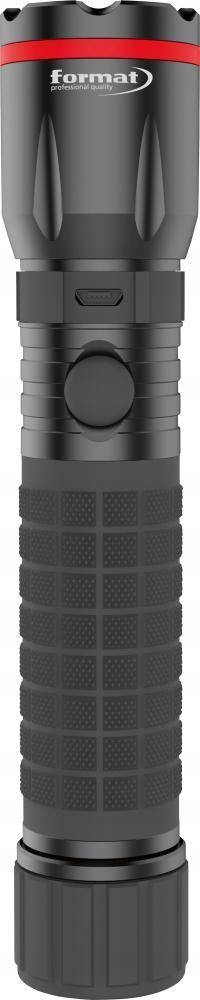 Akumulatorowa latarka kieszonkowa LED 300lm FORMAT Marka Format