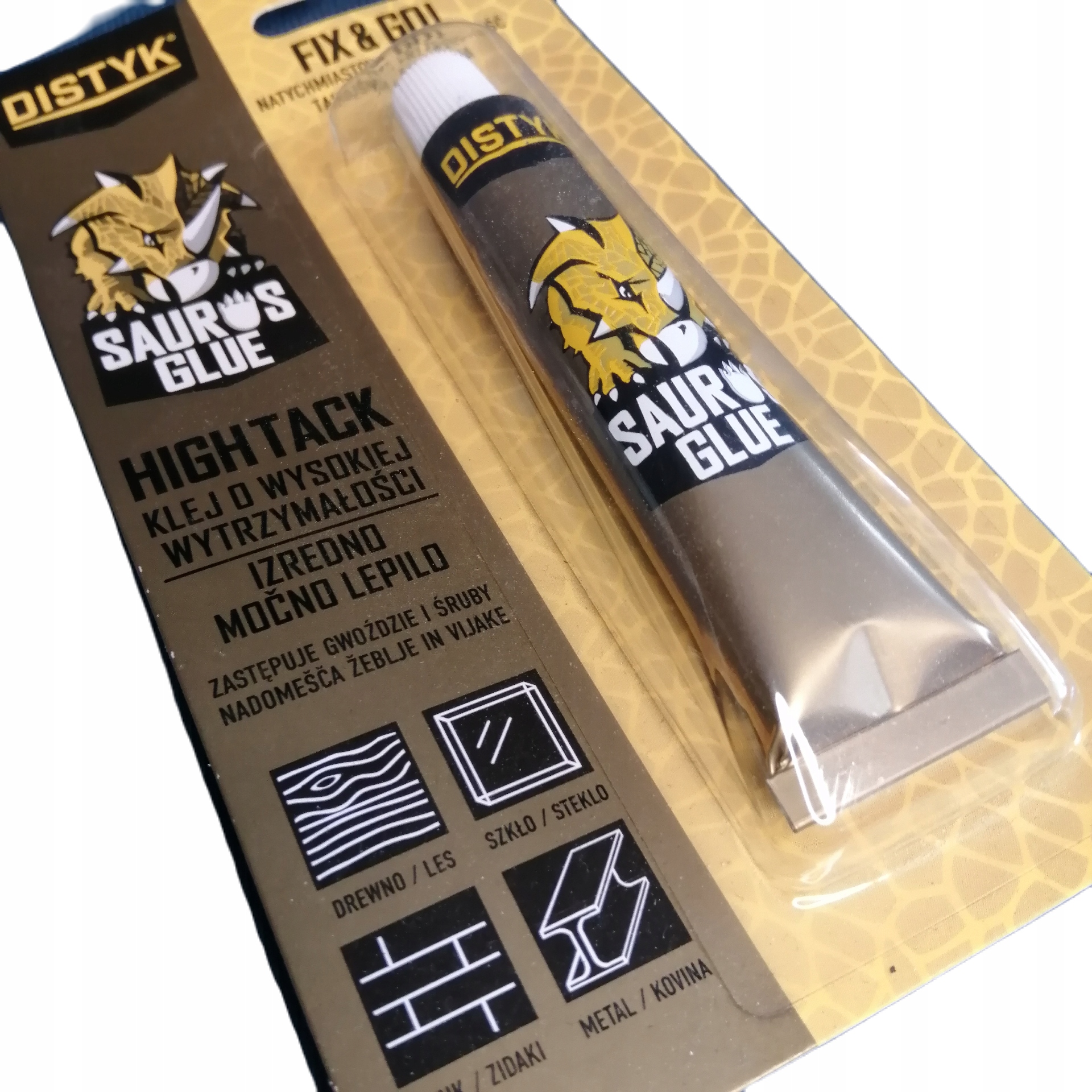 

Klej Montażowy uniwersalny mocny Saurus Glue 25ml