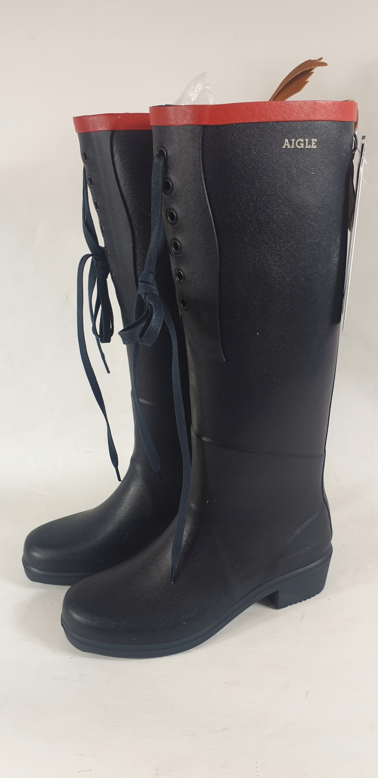 AIGLE OBUWIE DAMSKIE BUTY KALOSZE DŁUGIE 37 Marka Aigle