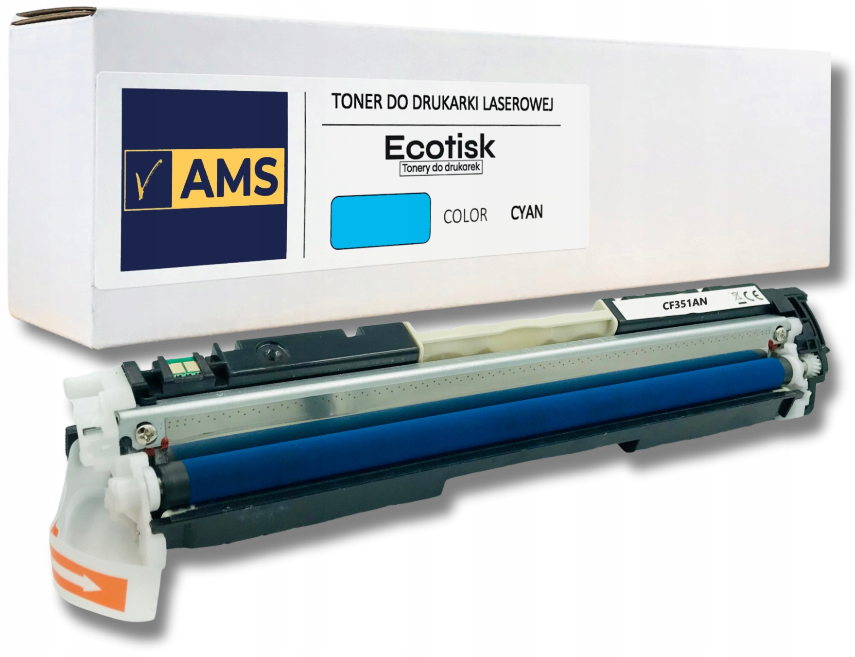 Náhradní toner Hp CF351A 130A Hp Color LaserJet Pro Mfp M176n M177fw Chip