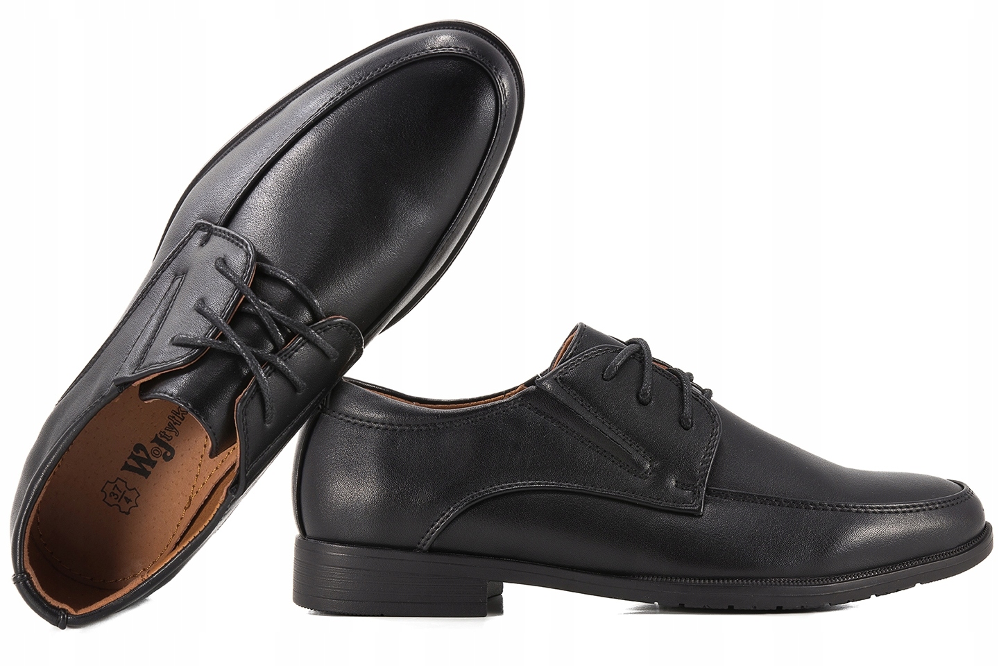 

Wojtyłko 7W1166C Półbuty Wizytowe Komunijne czarne