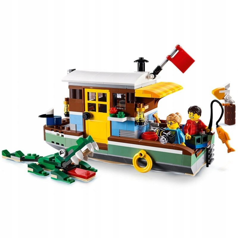 LEGO 31093 Creator 3 w 1 31093 Łódź mieszkalna 3w1 + GRATIS Numer produktu 31093