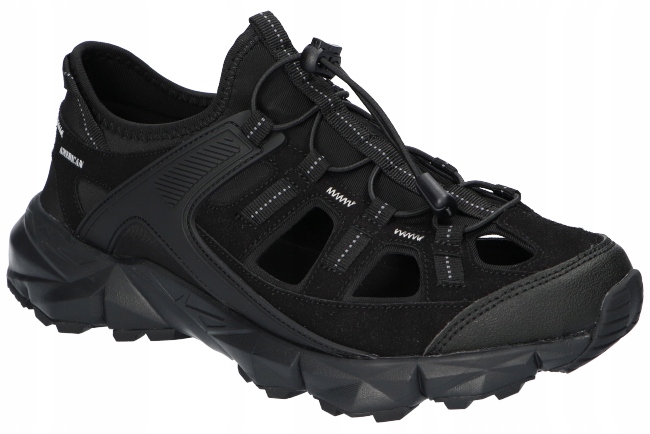 American Club LE06 Originální Kryté Sportovní Sandály Pánské Černé Boty 41