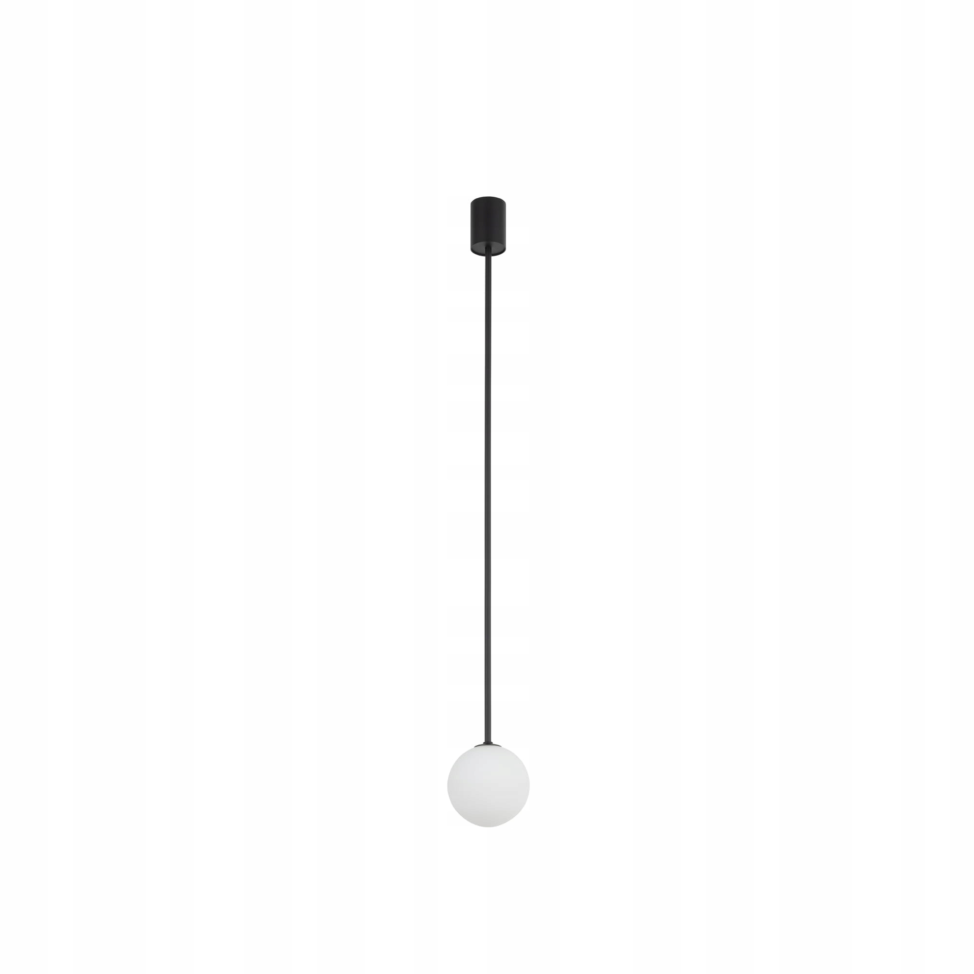 Nowodvorski Kier M Závěsná lampa Černá-Bílá Kula 12W IP20