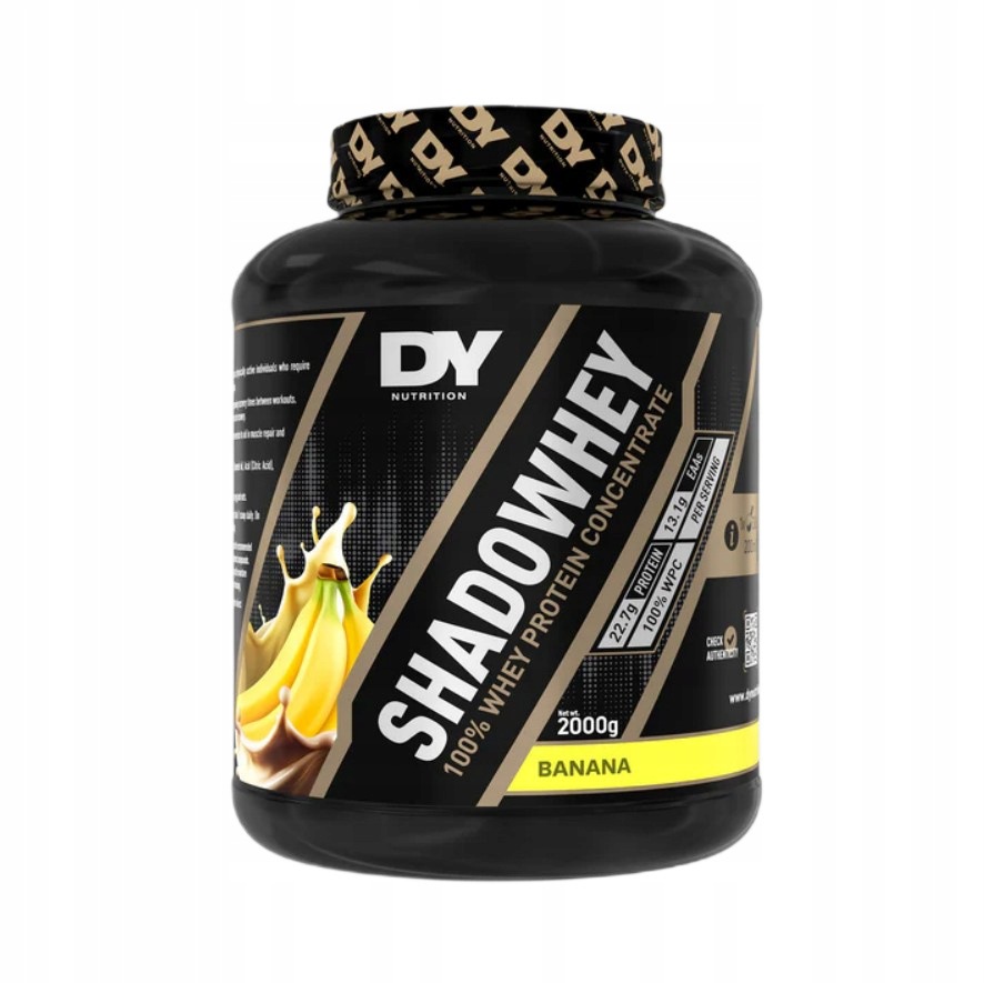 Dorian Yates ShadoWhey Concentrate, Banán, Prášek, 2000 g