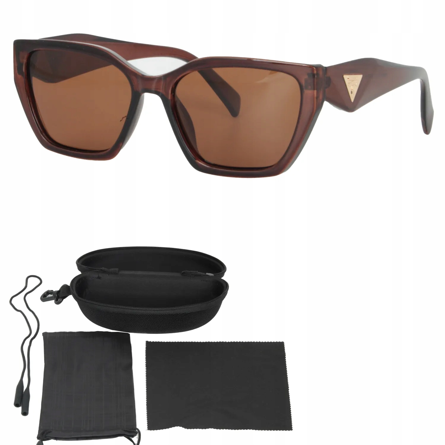 Zažijte luxus a ochranu: PR9117 C2 – Dámské hnědé UV400 brýle