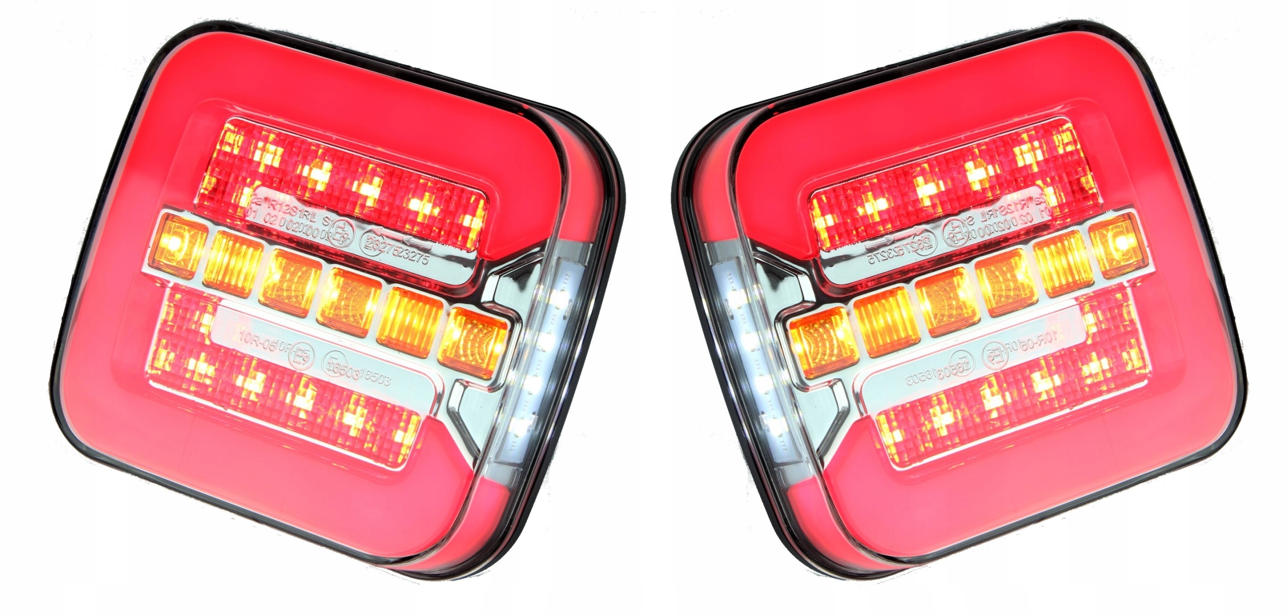 Lampy LED tylne ledowe do przyczepek 12-24V