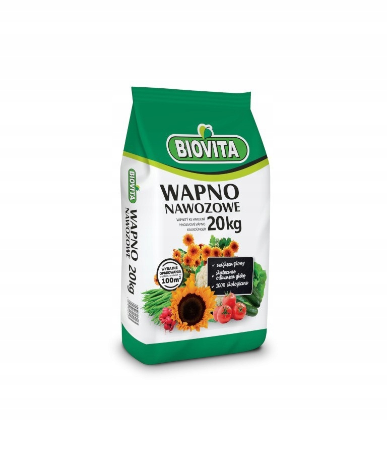 

Nawóz, Wapno nawozowe Biovita 20kg