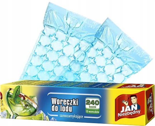 

Kostki do lodu woreczki samozamykające 240 szt.