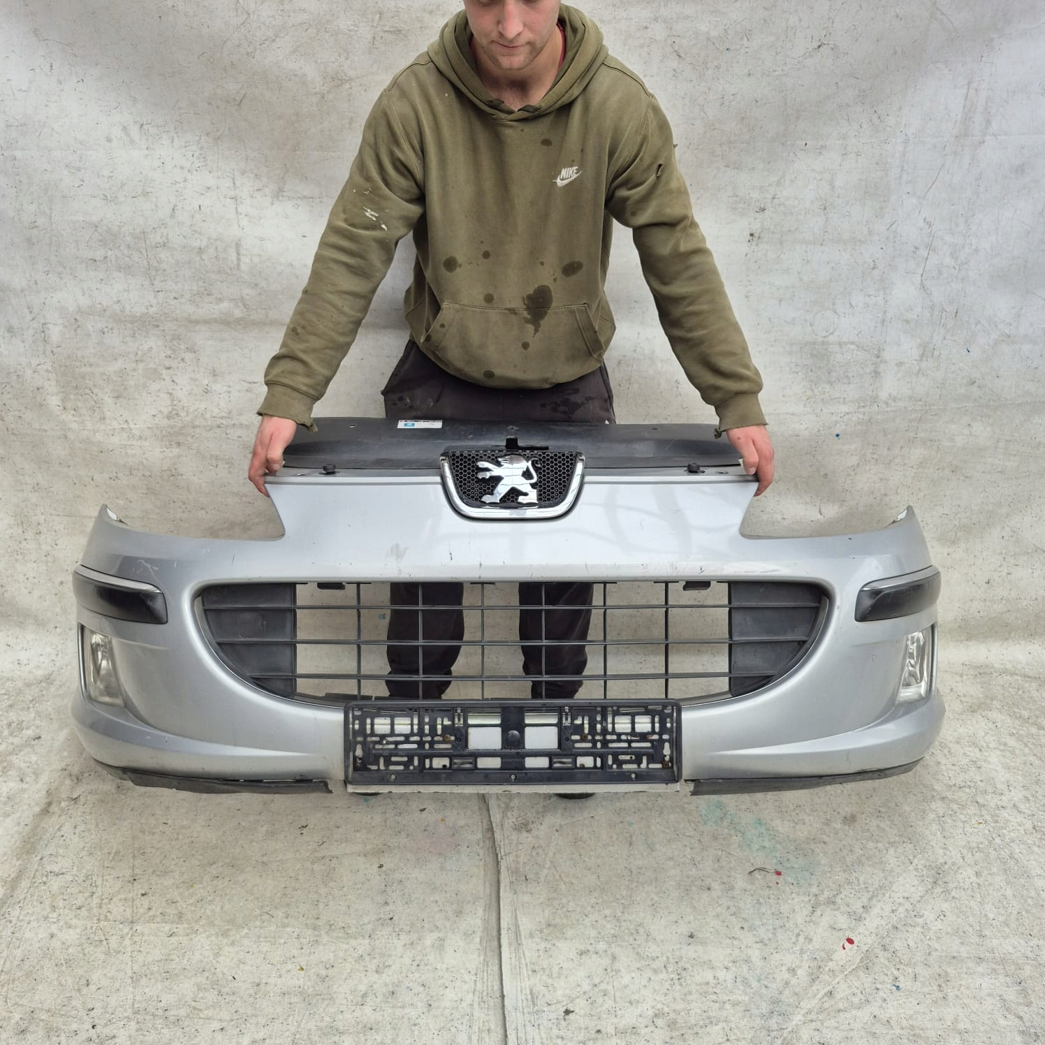 PEUGEOT 407 04- bumper front front 9644644377