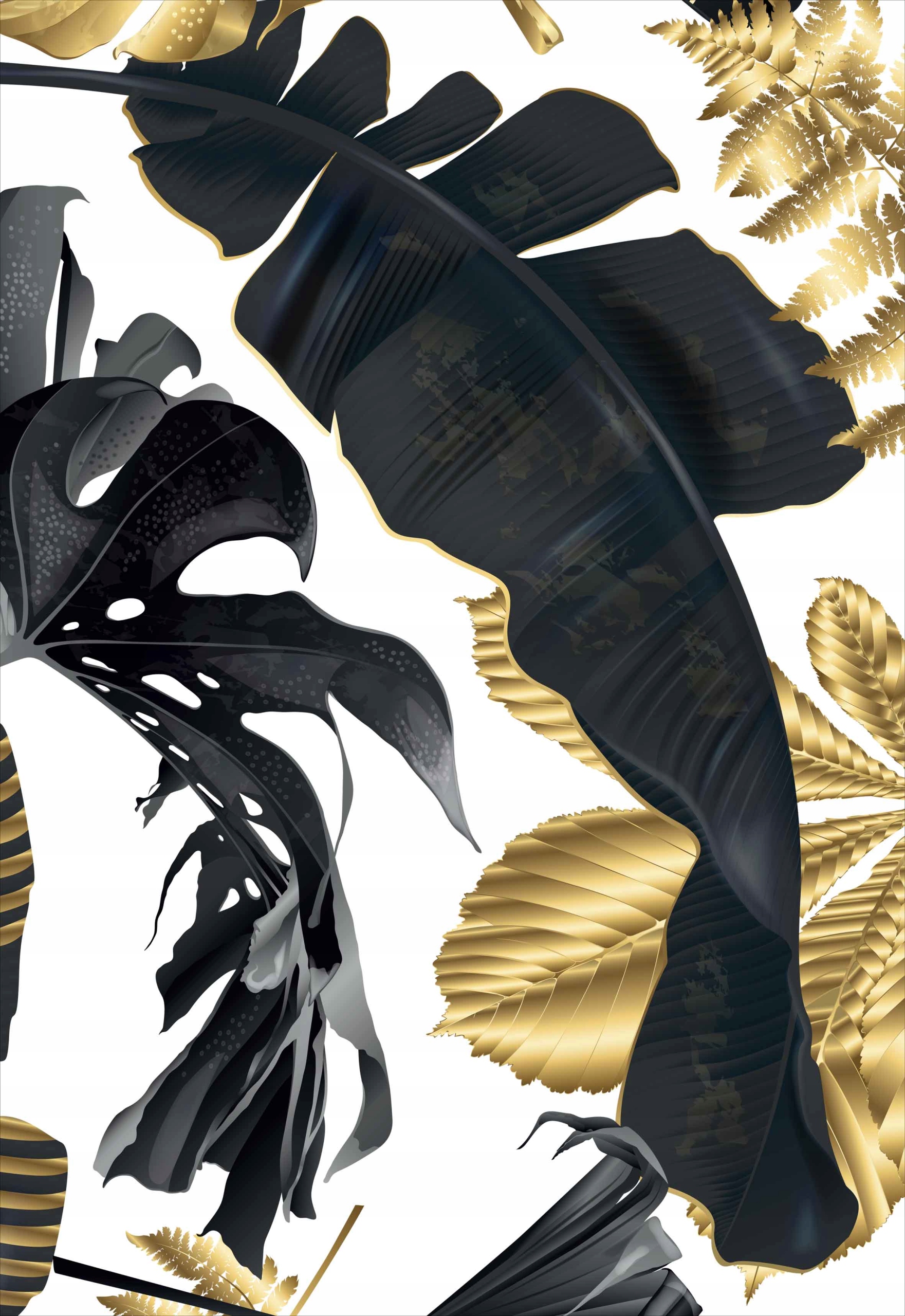 

Monstera złota Plakat Plakaty B2 70x50cm Papier200