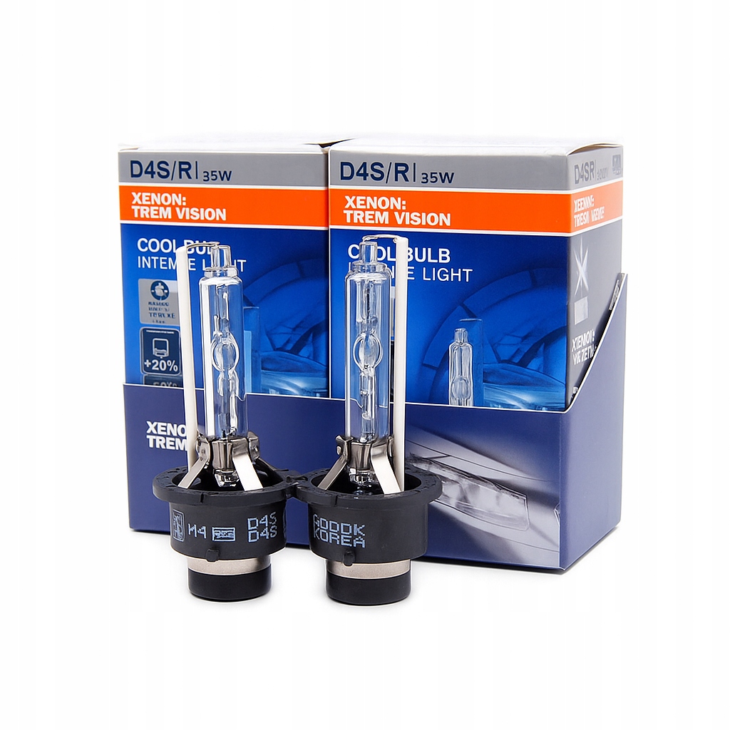 Żarniki Xenon D4S Palnik Hid Glare 6000K White Uv