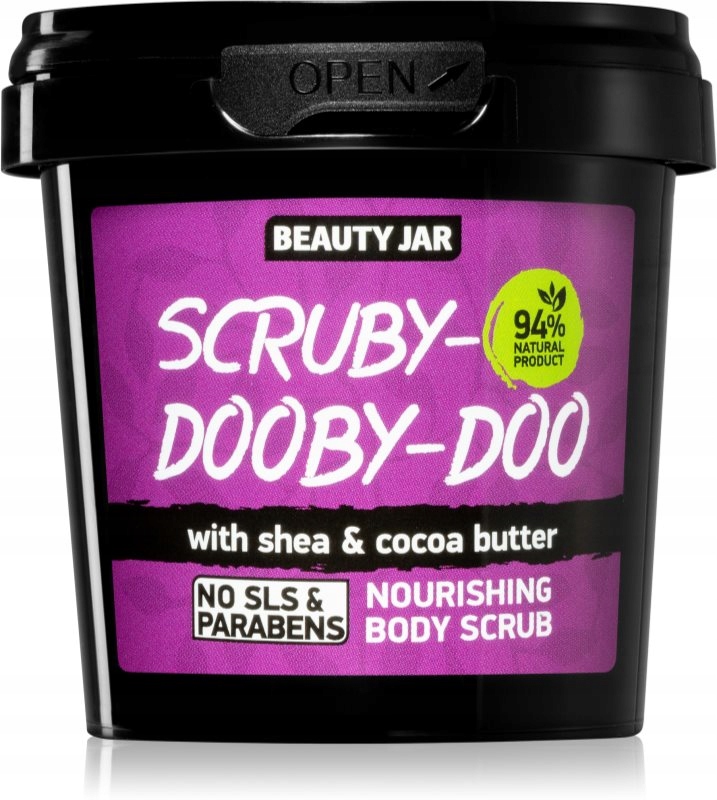 Beauty Jar Scruby-Dooby-Doo odżywczy peeling do ciała 200 g