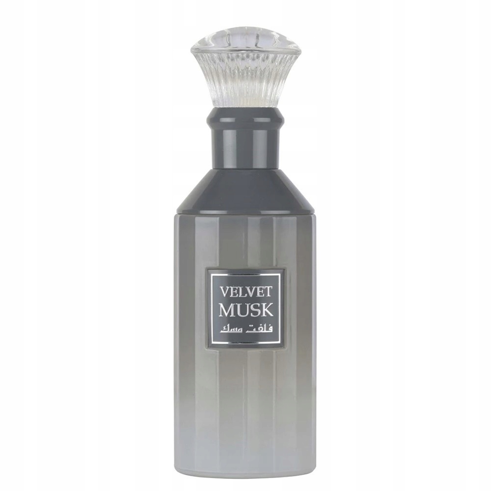 Delikátní Velvet Musk parfémovaná voda sprej 100 ml Lattafa, vonící pižmem