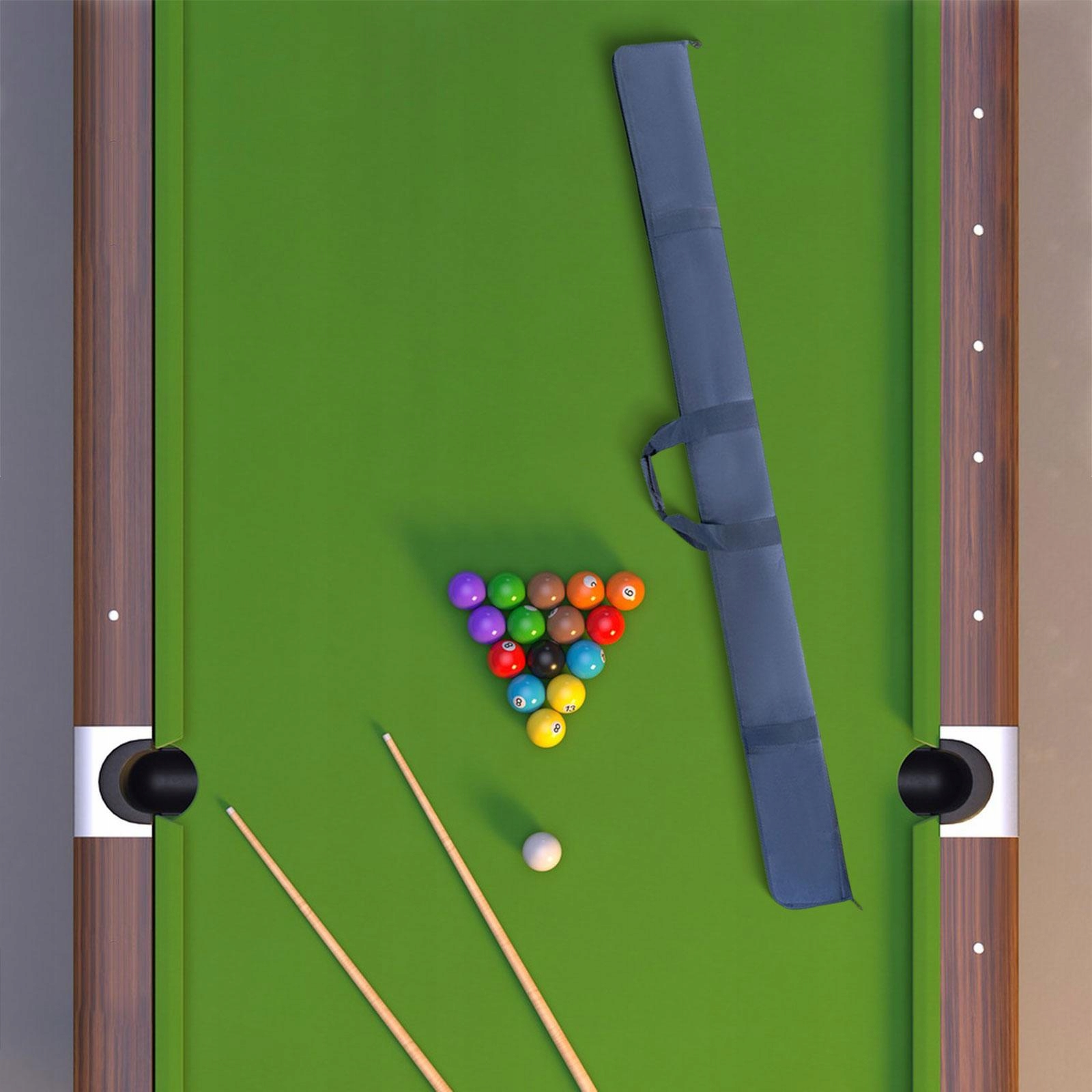 Чохол Для Більярдного Кия 1/2 Чохол Для Більярдного Кия Snooker Blue 160X15X5 См