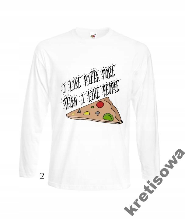 

Bluzka Męska Dla Miłośników Pizzy Pizza Rozmiary