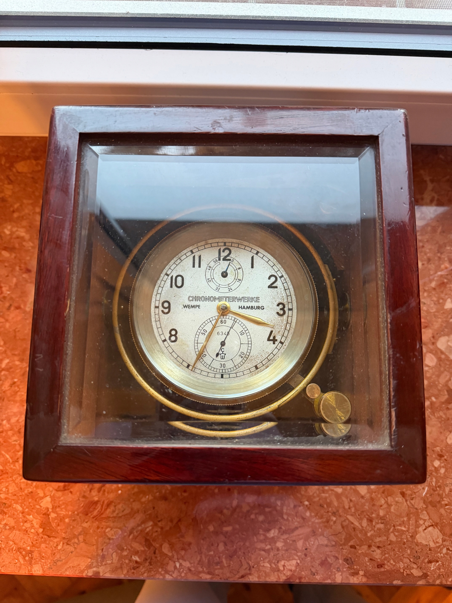 Chronometr Morski WEMPE Piękny Stan Cudeńko!!!