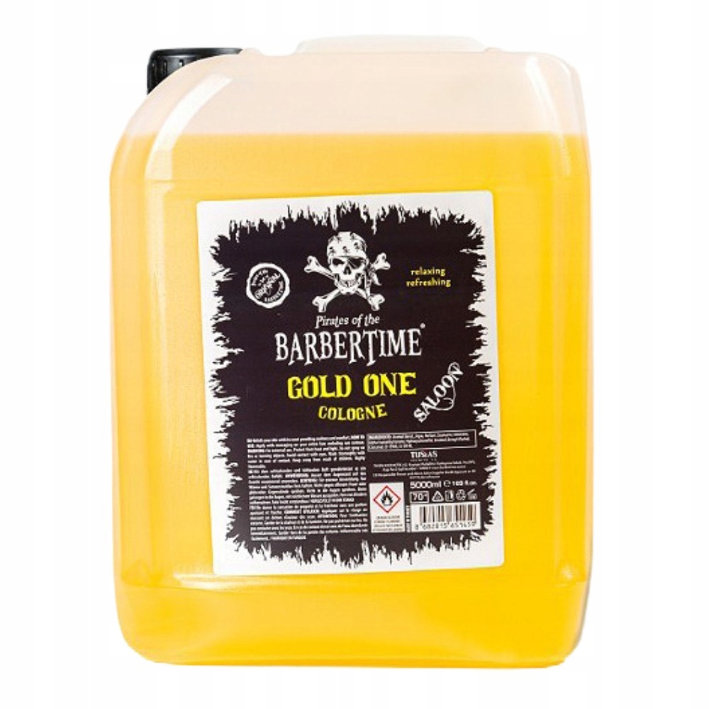 Barbertime After Shave Cologne Golden One Kolínská Voda Po Holení 5000 ML